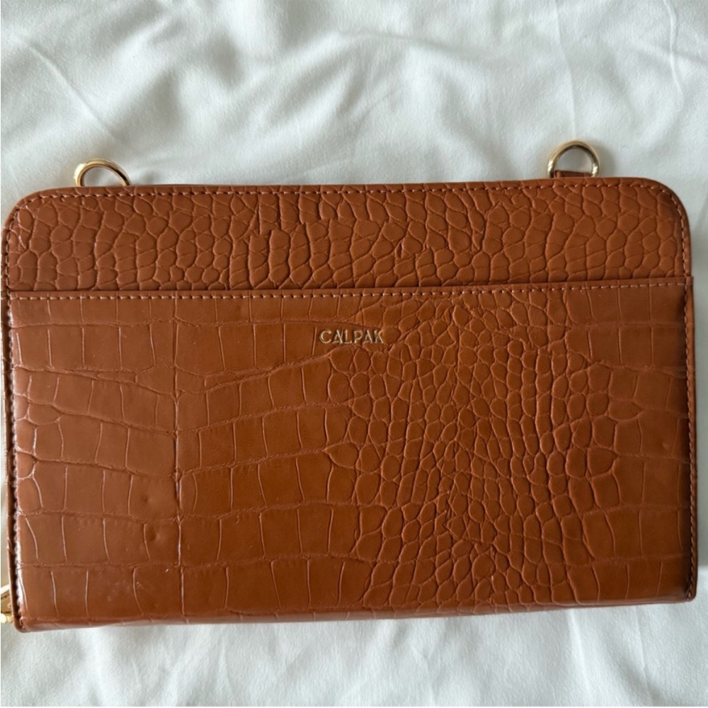 Calpak Brown Crossbody Bag;  Retail price: $98 - Picture 3 of 5